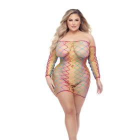 Robe Pink Lipstick (Taille unique) (Queen size): Plus de 300.000 produits de grandes marques en vente directe à prix usine sur c