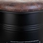 Tabouret Alexandra House Living Noir Polyuréthane Métal Contre-plaqué 27 x 27 x 47 cm: Plus de 300.000 produits de grandes marqu