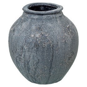 Vase Alexandra House Living Gris Céramique 19 x 19 cm: Plus de 300.000 produits de grandes marques en vente directe à prix usine