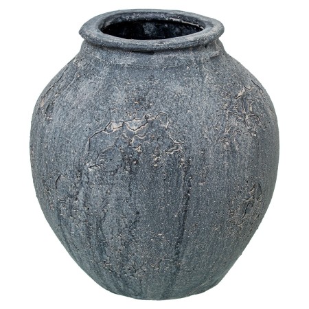 Vase Alexandra House Living Gris Céramique 19 x 19 cm: Plus de 300.000 produits de grandes marques en vente directe à prix usine