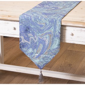Chemin de Table Alexandra House Living Bleu 30 x 180 cm: Plus de 300.000 produits de grandes marques en vente directe à prix usi