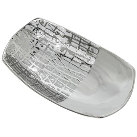 Centre de Table Alexandra House Living Argenté 27 x 15 x 6 cm: Plus de 300.000 produits de grandes marques en vente directe à pr