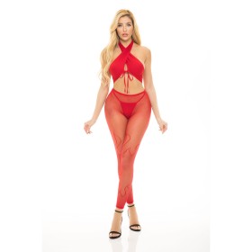 Ensemble de Lingerie Pink Lipstick Rouge (Taille unique): Plus de 300.000 produits de grandes marques en vente directe à prix us