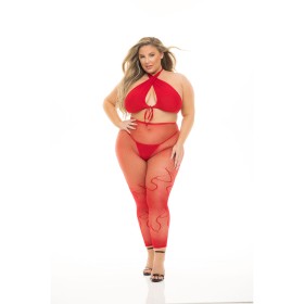 Ensemble de Lingerie Pink Lipstick Rouge (L): Plus de 300.000 produits de grandes marques en vente directe à prix usine sur cade