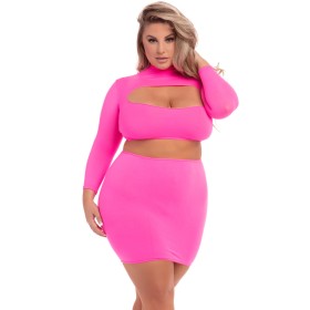 Ensemble de Lingerie Pink Lipstick Rose (3XL/4XL): Plus de 300.000 produits de grandes marques en vente directe à prix usine sur