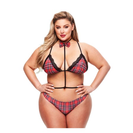 Costume Érotique Teacher’s Pet School Girl Multicouleur Queen size: Plus de 300.000 produits de grandes marques en vente directe