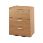 Table de Nuit Alexandra House Living Cerisier Métal Bois MDP 41 x 62 x 35 cm 3 tiroirs: Plus de 300.000 produits de grandes marq