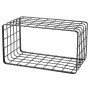 Support Inde Grille Noir 34 x 19 x 18 cm (2 Unités): Plus de 300.000 produits de grandes marques en vente directe à prix usine s