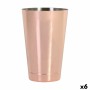 Verre pour mélanges Inde Acier inoxydable Cuivré Clair Cocktail 50 cl (6 Unités): Plus de 300.000 produits de grandes marques en