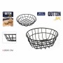 Corbeille à Pain Quttin Métal Ronde 20 x 5 cm 4 mm (12 Unités): Plus de 300.000 produits de grandes marques en vente directe à p