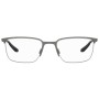 Monture de Lunettes Homme Under Armour UA-5005-G-R80F419 Gris ø 54 mm: Plus de 300.000 produits de grandes marques en vente dire