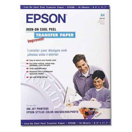 Papier Photo Glacé Epson Blanc A4 10 Volets: Plus de 300.000 produits de grandes marques en vente directe à prix usine sur cadea