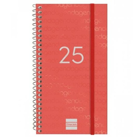 Agenda Finocam YEAR Rouge Mini 9,4 x 17,1 cm 2025: Plus de 300.000 produits de grandes marques en vente directe à prix usine sur