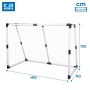 Cage à Foot Colorbaby 190 x 132 x 90 cm (2 Unités): Plus de 300.000 produits de grandes marques en vente directe à prix usine su