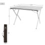 Table Piable Aktive 108 x 72 x 71 cm (2 Unités): Plus de 300.000 produits de grandes marques en vente directe à prix usine sur c