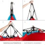 Tente de Plage Aktive Polyester 213 x 120 x 133 cm: Plus de 300.000 produits de grandes marques en vente directe à prix usine su