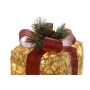 Décorations de Noël DKD Home Decor Blanc Rouge Doré 25 x 25 x 25 cm (3 Pièces): Plus de 300.000 produits de grandes marques en v