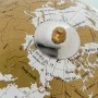 Globe terrestre Alexandra House Living Doré Métal 16 x 25 x 16 cm: Plus de 300.000 produits de grandes marques en vente directe 