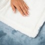 Couverture Chauffante Heklet InnovaGoods Blanc Gris 130 x 180 cm 160 W: Plus de 300.000 produits de grandes marques en vente dir