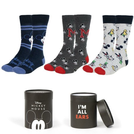 Chaussettes Mickey Mouse 3 paires (38-45): Plus de 300.000 produits de grandes marques en vente directe à prix usine sur cadeauf