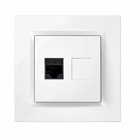 Prise réseau Simon Blanc RJ45: Plus de 300.000 produits de grandes marques en vente directe à prix usine sur cadeaufou.com. Labe