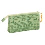 Trousse Fourre-Tout Triple Mufasa Vert Beige 22 x 12 x 3 cm: Plus de 300.000 produits de grandes marques en vente directe à prix