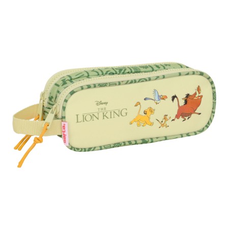 Trousse Fourre-Tout Double Mufasa Vert Beige 21 x 8 x 6 cm: Plus de 300.000 produits de grandes marques en vente directe à prix 