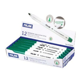 Feutres Milan Tableau blanc Vert (12 Unités): Plus de 300.000 produits de grandes marques en vente directe à prix usine sur cade