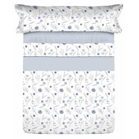 Jeu de draps Tejidos Reina Bleu Lit 1 persone: Plus de 300.000 produits de grandes marques en vente directe à prix usine sur cad