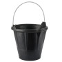 Seau avec poignée Bellota 12 L industriel Noir Caoutchouc Résistant: Plus de 300.000 produits de grandes marques en vente direct