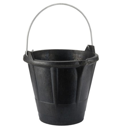 Seau avec poignée Bellota 12 L industriel Noir Caoutchouc Résistant: Plus de 300.000 produits de grandes marques en vente direct