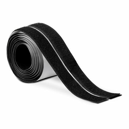 Ruban adhésif double face Inofix 2144-3 Noir 1,5 m x 2 cm Fermoir pince et boucle: Plus de 300.000 produits de grandes marques e