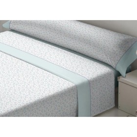 Jeu de draps Tejidos Reina Desire Blanc Vert Lit king size: Plus de 300.000 produits de grandes marques en vente directe à prix 