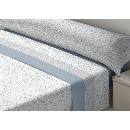 Jeu de draps Tejidos Reina SEDALINA PATRI Bleu Lit de 120: Plus de 300.000 produits de grandes marques en vente directe à prix u