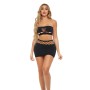 Ensemble de Lingerie Pink Lipstick Noir (Taille unique): Plus de 300.000 produits de grandes marques en vente directe à prix usi
