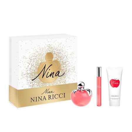 Set de Parfum Femme Nina Ricci Nina EDT: Plus de 300.000 produits de grandes marques en vente directe à prix usine sur cadeaufou