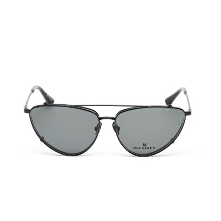 Monture de Lunettes + Lunettes de Soleil Belstaff DELMERE-SHINY-NEGRO-W ø 57 mm Clip On: Plus de 300.000 produits de grandes mar