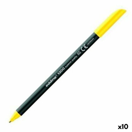 Feutres Edding 1200 Jaune (10 Unités): Plus de 300.000 produits de grandes marques en vente directe à prix usine sur cadeaufou.c