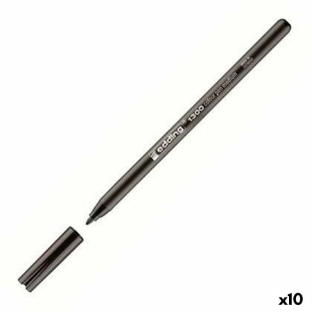 Feutres Edding 1300 Noir (10 Unités): Plus de 300.000 produits de grandes marques en vente directe à prix usine sur cadeaufou.co