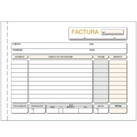 Livret de factures 21 x 15 cm (5 Unités): Plus de 300.000 produits de grandes marques en vente directe à prix usine sur cadeaufo