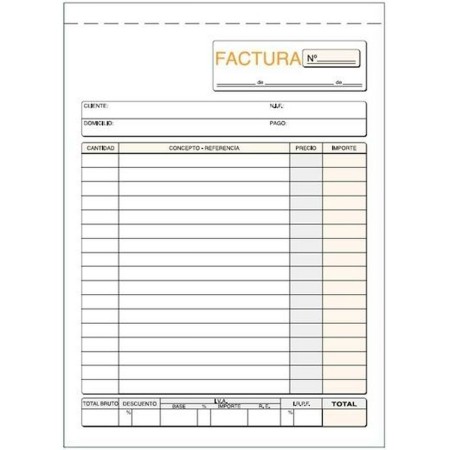 Livret de factures 15 x 21 cm (10 Unités): Plus de 300.000 produits de grandes marques en vente directe à prix usine sur cadeauf