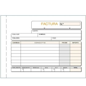 Livret de factures 15 x 10,5 cm (5 Unités): Plus de 300.000 produits de grandes marques en vente directe à prix usine sur cadeau