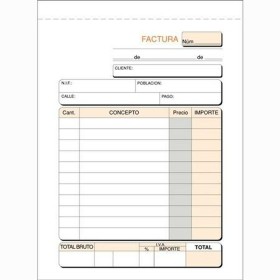 Livret de factures 15 x 10,5 cm (5 Unités): Plus de 300.000 produits de grandes marques en vente directe à prix usine sur cadeau