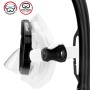 Masque de Plongée avec Tube AquaSport Noir Adultes (2 Unités): Plus de 300.000 produits de grandes marques en vente directe à pr