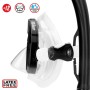 Lunettes de Plongée avec Tube et Palmes AquaSport Noir Adultes (2 Unités): Plus de 300.000 produits de grandes marques en vente 