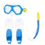 Lunettes de Plongée avec Tube et Palmes AquaSport Bleu Junior (2 Unités): Plus de 300.000 produits de grandes marques en vente d
