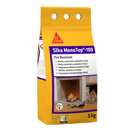 Mortier de construction Sika Sikamonotop-100 Gris 5 kg Résistant au feu: Plus de 300.000 produits de grandes marques en vente di