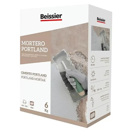 Mortier Beissier Portland 70303-002 Gris 6 Kg: Plus de 300.000 produits de grandes marques en vente directe à prix usine sur ca