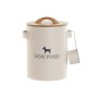 Boîte de nourriture pour animaux Home ESPRIT Beige Naturel Métal Bambou 4 L 19 X 16 X 23 cm: Plus de 300.000 produits de grandes