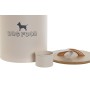 Boîte de nourriture pour animaux Home ESPRIT Beige Naturel Métal Bambou 4 L 19 X 16 X 23 cm: Plus de 300.000 produits de grandes